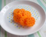 お弁当◆にんじんde水玉のお花作り方2写真