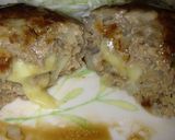 切れてるチーズで簡単ハンバーグ作り方4写真