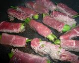 四角豆◇肉巻きウリズン　京都カフェ作り方4写真