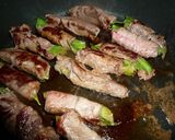 四角豆◇肉巻きウリズン　京都カフェ作り方5写真