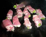 四角豆◇肉巻きウリズン　京都カフェ作り方6写真