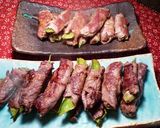 四角豆◇肉巻きウリズン　京都カフェ作り方8写真
