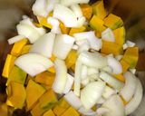 活力鍋で1分☆豆乳カボチャスープ作り方1写真