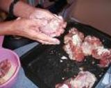 鶏のパン粉つけアッサード作り方2写真