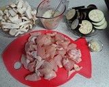 チキンと秋野菜のクリーム煮チーズ風味作り方2写真