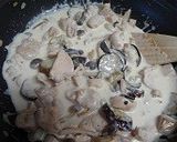 チキンと秋野菜のクリーム煮チーズ風味作り方7写真