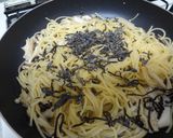 キノコとふじっ子の節約パスタ作り方6写真