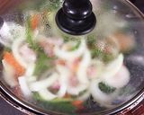 めんつゆ1つで☆野菜炒め作り方4写真