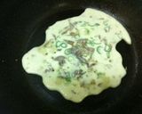 豚肉かすもどきの米粉ねぎ焼作り方4写真