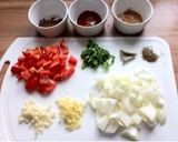 薬味たっぷり☆本格的なラム肉インドカレー作り方1写真