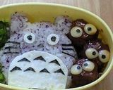 キャラ弁★トトロおにぎり★くろすけ付き!作り方4写真