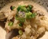 里芋(親芋)とベーコンの炊き込みごはん作り方6写真