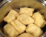蓮根の油揚げ包み、ふくろばす作り方4写真