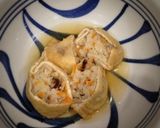 蓮根の油揚げ包み、ふくろばす作り方6写真