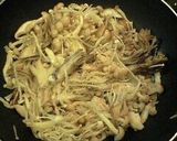 ルクルーゼで！秋の炊き込み きのこご飯作り方4写真