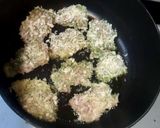 バジルソースでチキンのパン粉焼き作り方6写真