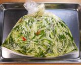 京都の老舗のお漬物風♪きざみ水菜の浅漬け作り方2写真