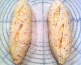 柚子と白胡麻のプチバゲット作り方6写真