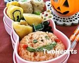 キャラ弁に❤ケチャップライス（赤色ご飯）作り方4写真