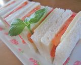 トマトとチーズのサンドイッチ作り方6写真