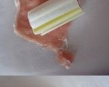 肉巻き葱　チーズイン作り方2写真