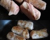 肉巻き葱　チーズイン作り方3写真