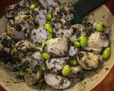 秋の一皿♪オモニの里芋胡麻ナムル作り方8写真