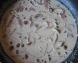 チーズ♡きのこクリームパスタ作り方2写真