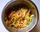 彩り野菜のツナポテガレット作り方2写真