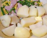 魚肉ソーセージでジャーマンポテト作り方3写真