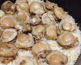 おこわ風？しっかり味ベビーホタテ炊込ご飯作り方6写真