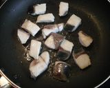 鰤と九条ねぎのソース照り焼き作り方4写真