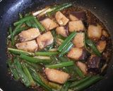 鰤と九条ねぎのソース照り焼き作り方5写真