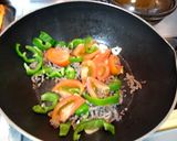 茄子とトマトとピーマンの炒め物作り方2写真