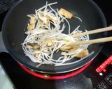 もやしと油あげの胡麻ポン酢合え作り方4写真
