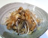 もやしと油あげの胡麻ポン酢合え作り方5写真