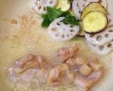 旬のさつまいも&れんこんの甘酢あんかけ作り方3写真