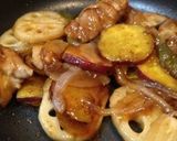 旬のさつまいも&れんこんの甘酢あんかけ作り方6写真