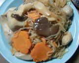 素揚げの里芋＋エリンギ＋コンニャクの煮物作り方5写真