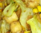 バター風味にんにく醤油パスタ作り方2写真