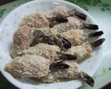 大葉とクリームチーズの肉巻き☆エビフライ作り方5写真