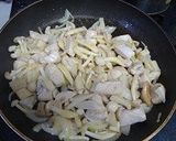きのことチキンのトマト煮チーズ風味作り方4写真