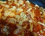 きのことチキンのトマト煮チーズ風味作り方5写真