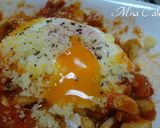 きのことチキンのトマト煮チーズ風味作り方8写真