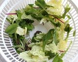 アボカドチーズソースで❀白菜リーフサラダ作り方3写真