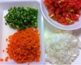 野菜たっぷり☆ピリ辛サルサソース作り方1写真