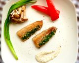 秋刀魚とニラの香味焼き マスタードソース作り方7写真