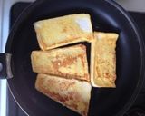 時短甘さ控えめバナナ添えフレンチトースト作り方4写真