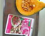 ほっこり☆かぼちゃのお豆のサラダ作り方1写真