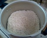 圧力鍋で簡単!ヘルシーできのこのおこわ作り方2写真